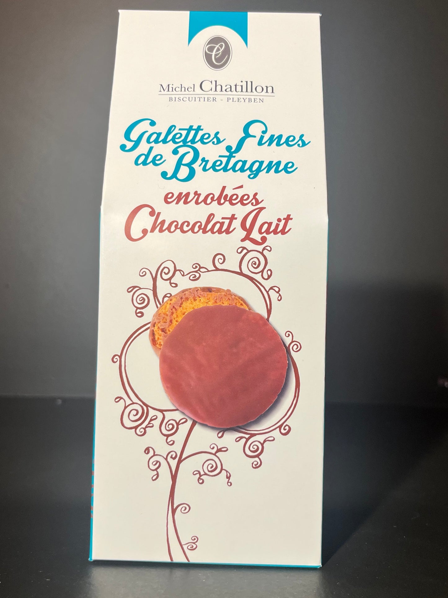 Galettes enrobées de chocolat