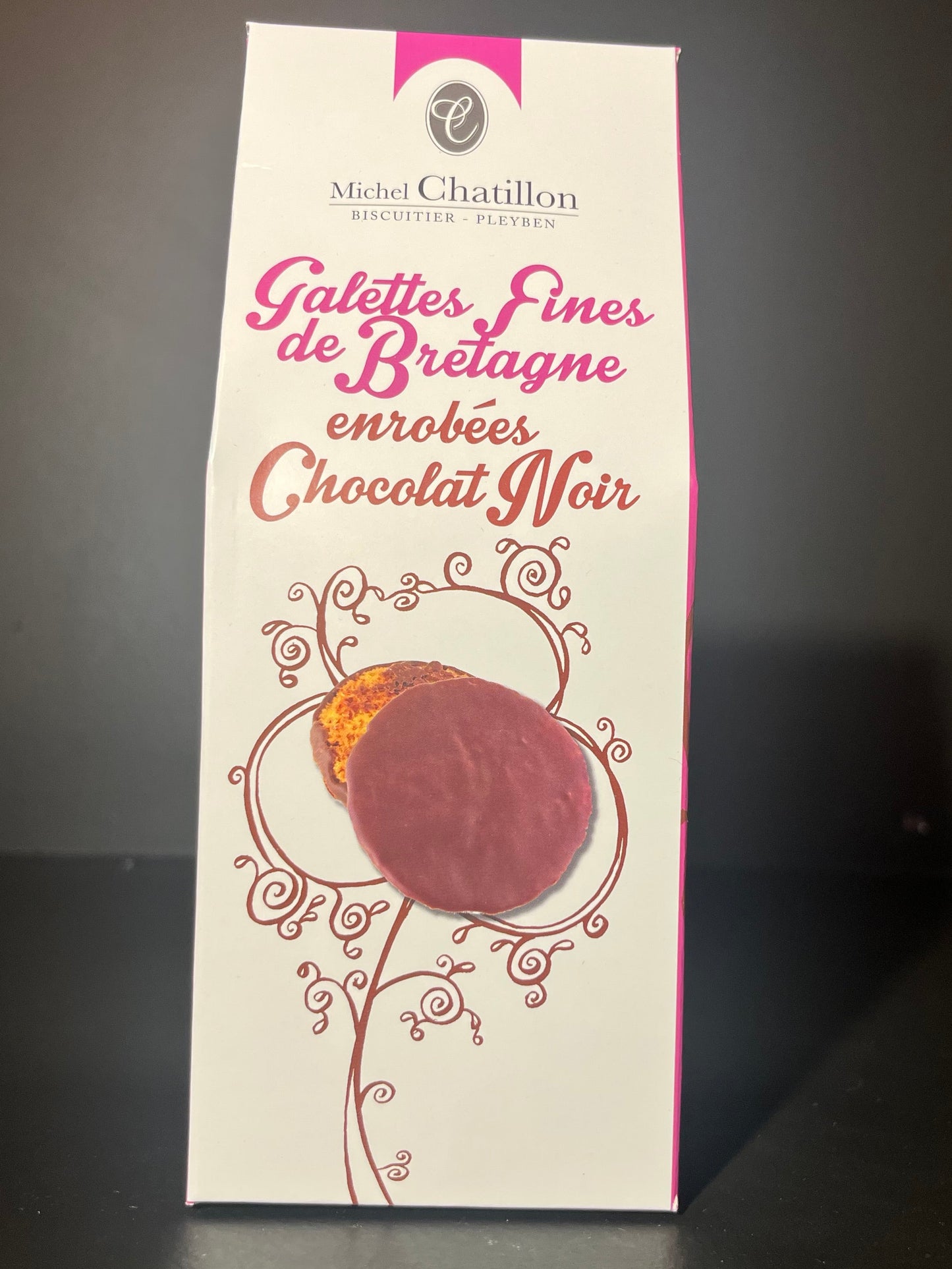 Galettes enrobées de chocolat
