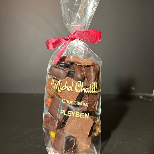 Sachets de chocolats garnis
